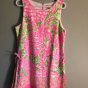 Lilly Pulitzer pineapple romper / skirt